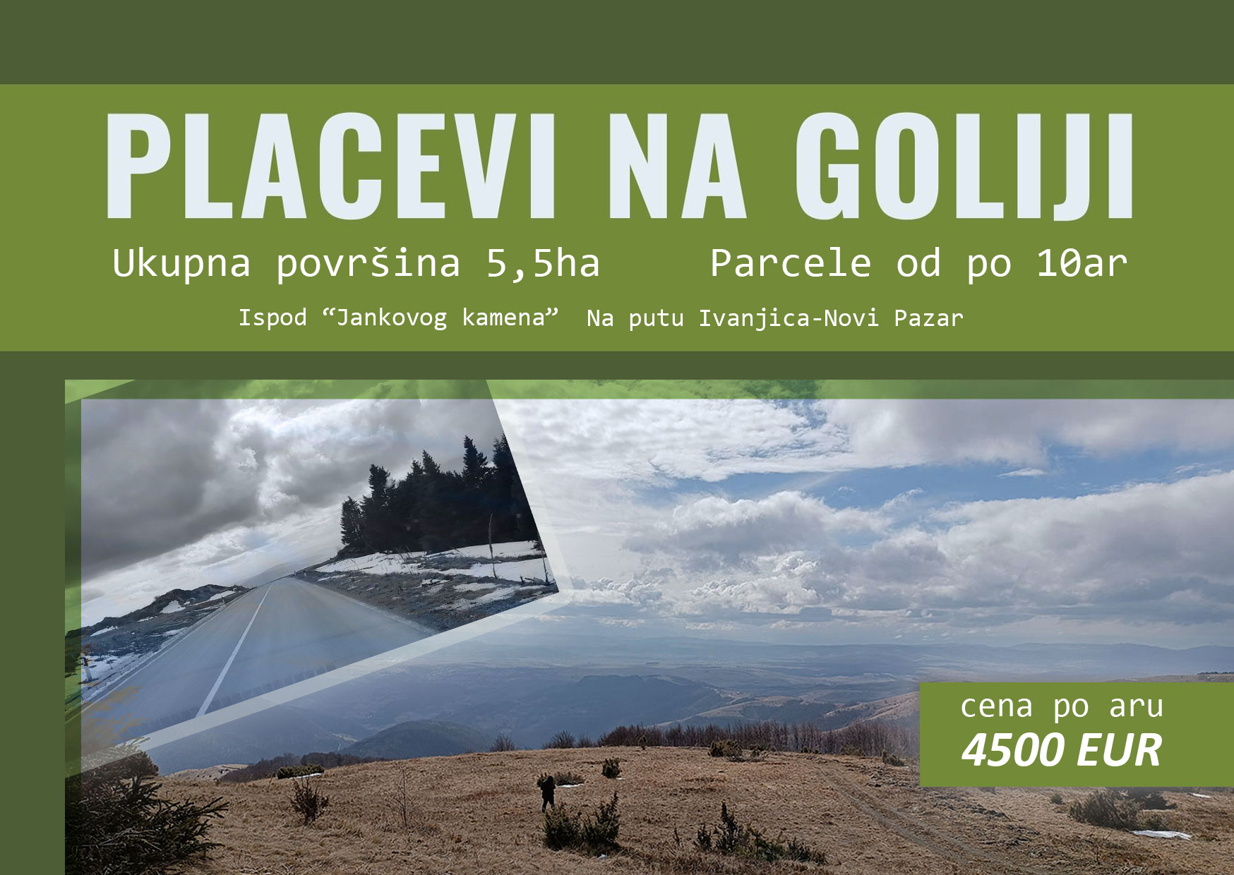 Placevi - Golija - Agencija MOJ KUTAK