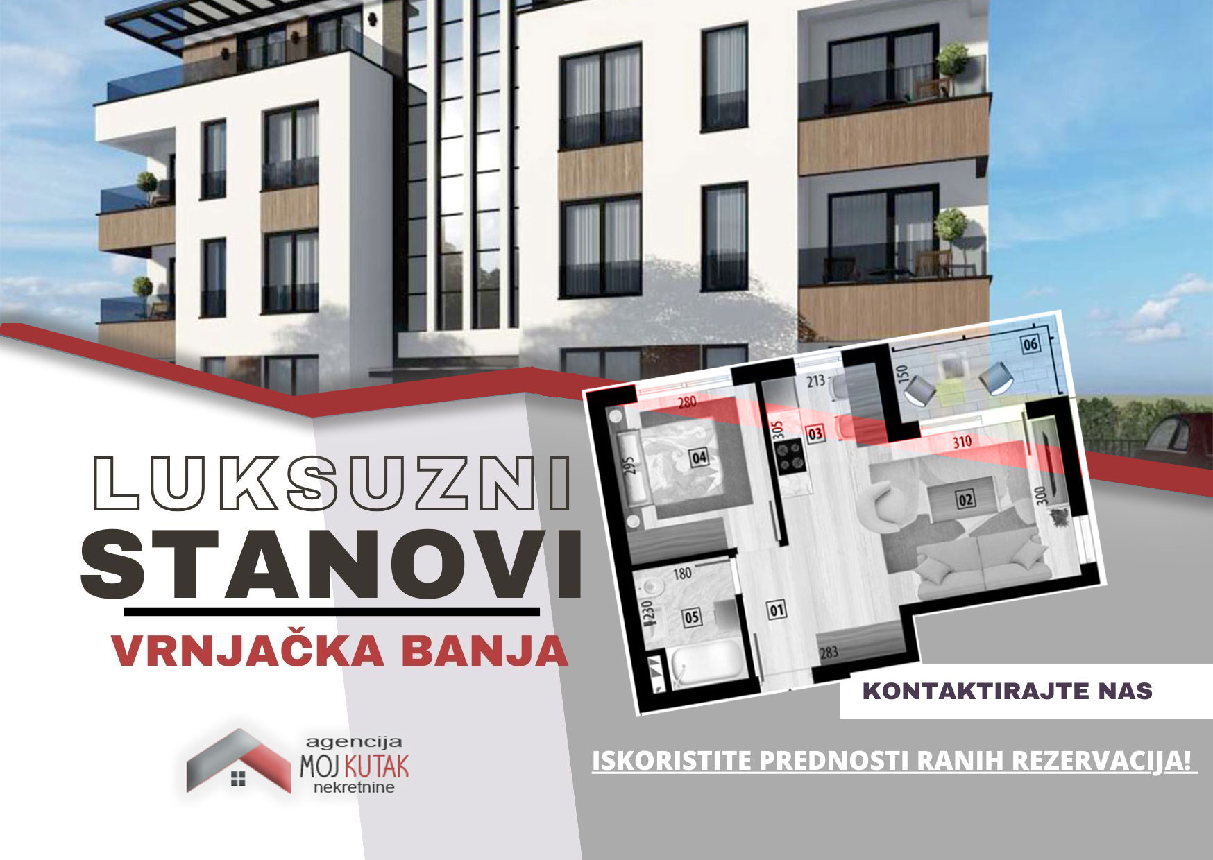 Stanovi na prodaju - Novogradnja - Vrnjačka Banja